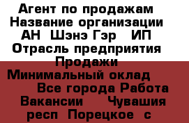 Агент по продажам › Название организации ­ АН "Шэнэ Гэр", ИП › Отрасль предприятия ­ Продажи › Минимальный оклад ­ 45 000 - Все города Работа » Вакансии   . Чувашия респ.,Порецкое. с.